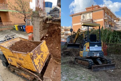 AMPLIAMENTO STRADA E REALIZZAZIONE PARCHEGGIO PRIVATO GAETA (LT)